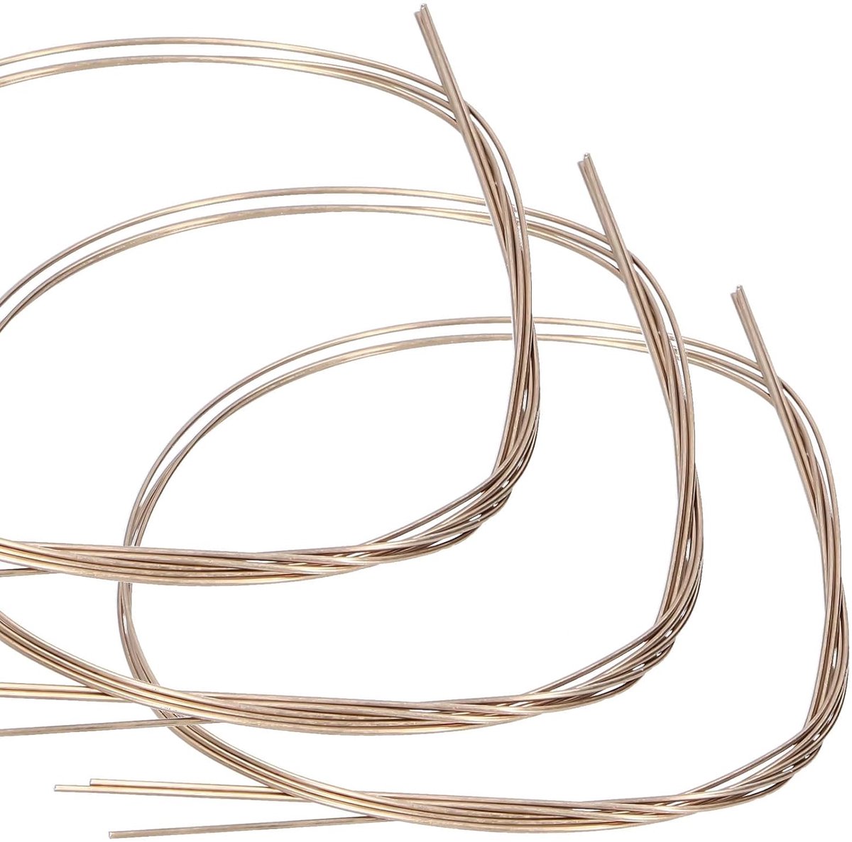 soldeerdraad 1,2 * 500 mm, pak van 3 messing soldeerstaven, metalen soldeerstaaf, zachte flexibele draad, sieraden, DIY knutseldraad | 1,2 mm messing soldeerdraad voor het repareren van sieraden, soldeerstangen, solderen, 1,2 mm