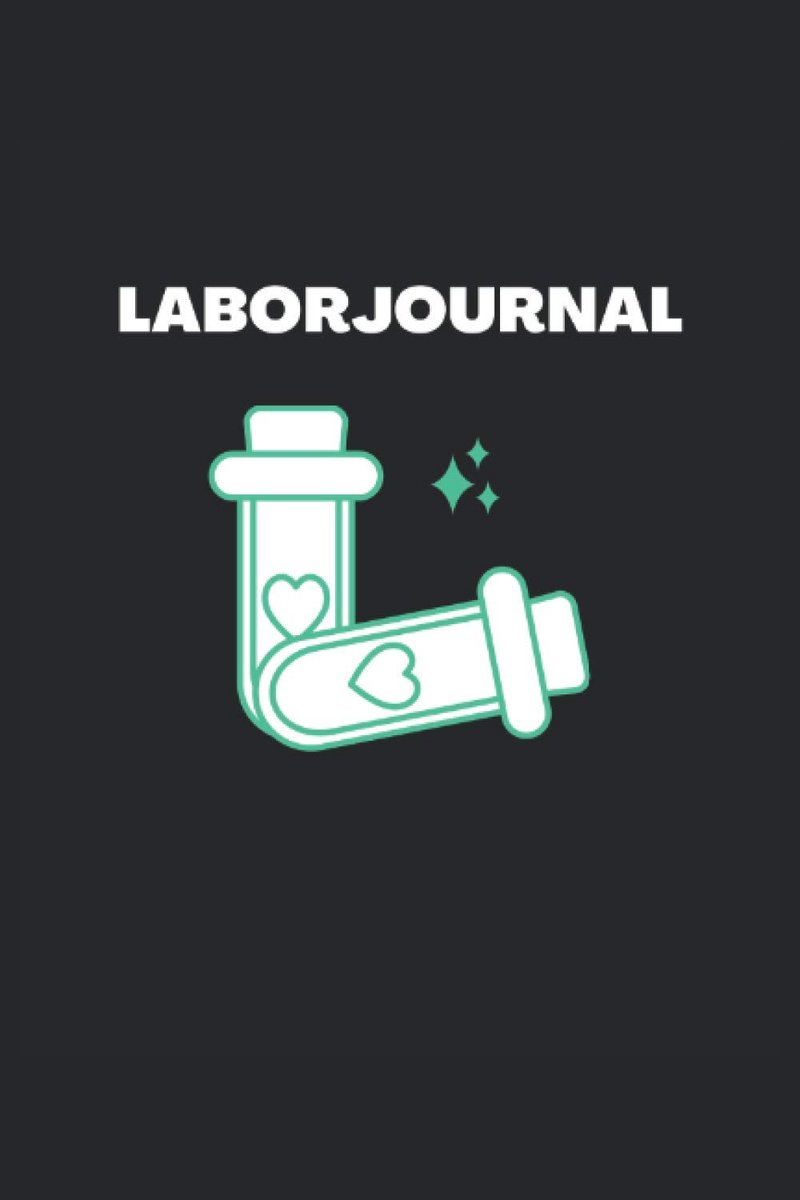 Laborbuch für Chemiker | Projekte Dokumentieren | Laborjournal | Labor Notizbuch | Labor-Buch Phyisk Labor | Labor Tagebuch | Geschenk