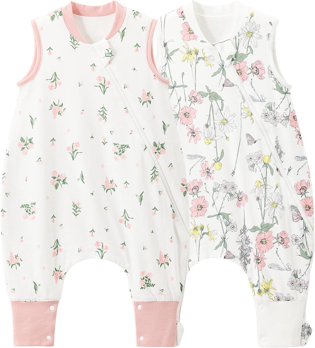 Babyslaapzak met voetjes, zomerslaapzak, 0,5 Tog, lichte hoogwaardige