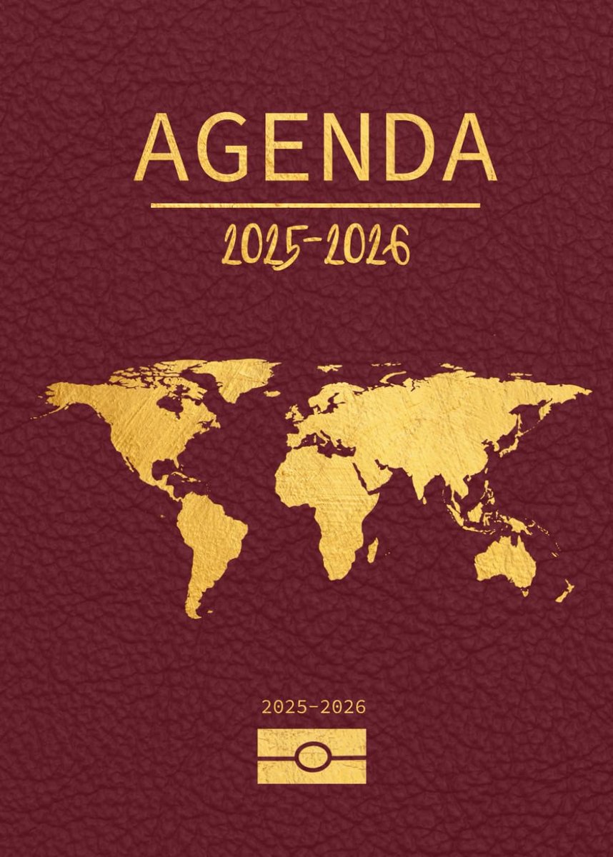 Agenda 2025 2026 - A5 formaat - Weekplanner met lijnen en to-do list - Perfect voor studenten - ShopVlot