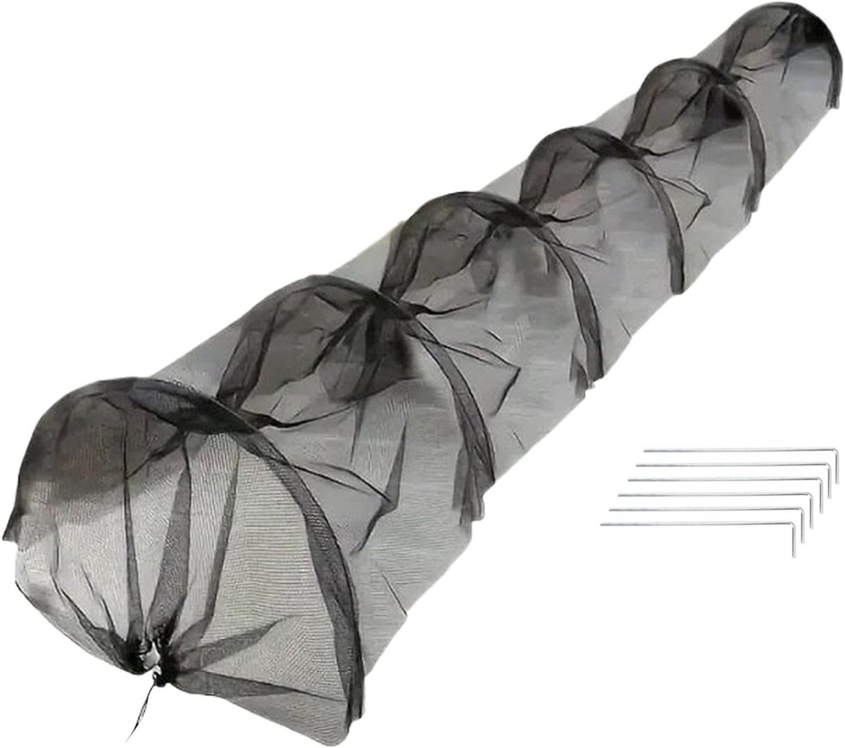 Planten Tunnel - Groente Bescherming - Bescherming Tegen Vorst - Ademend Gaas - 300 cm Lengte - Groen