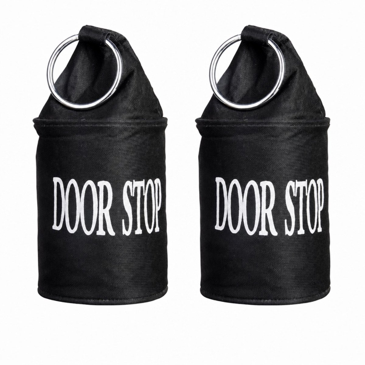 Xemm Deurstopper - 2 Stuks - Gevuld met Zand - 2,4 Kg - 16cm - Voor Binnengebruik