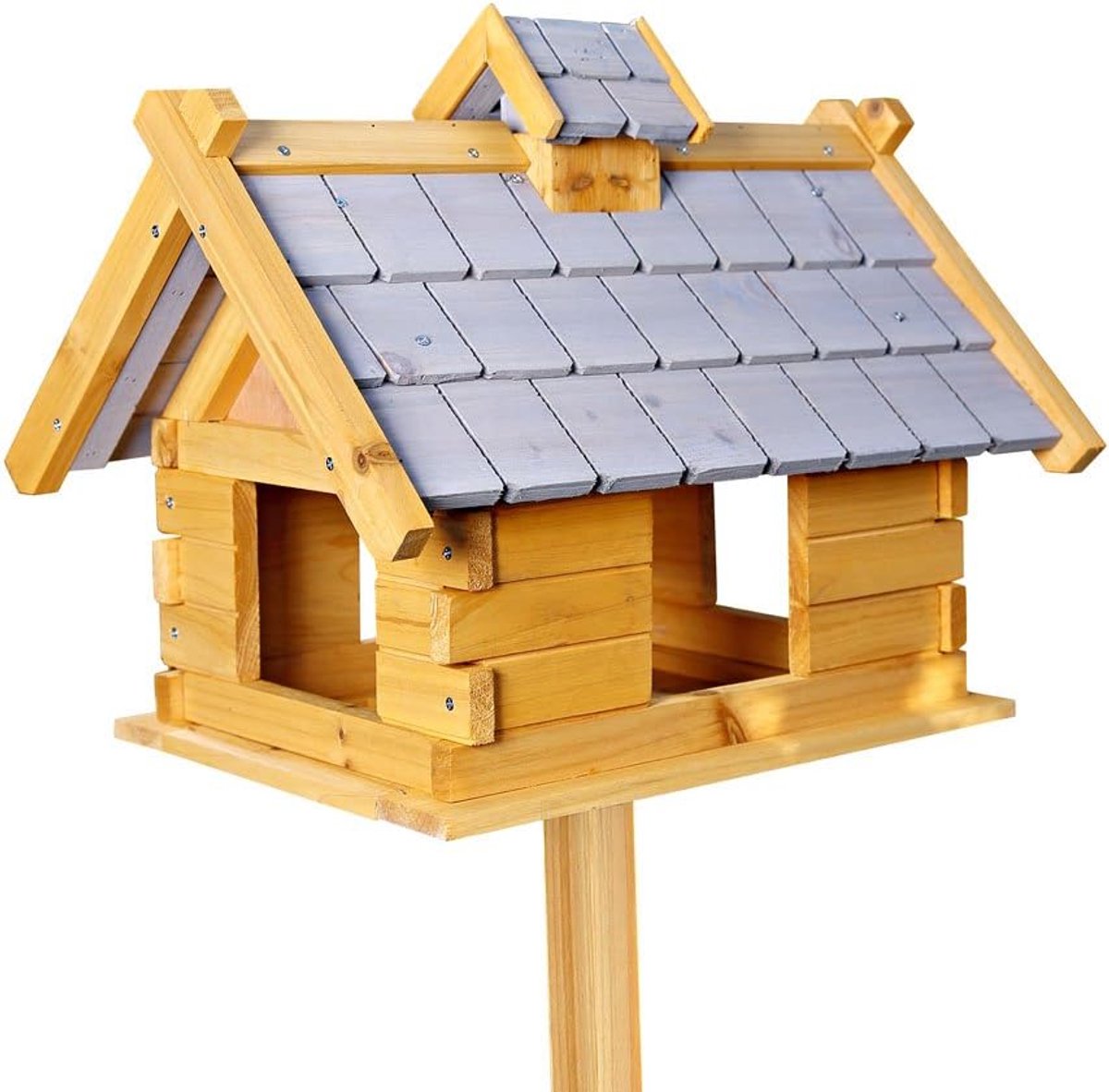 Vogelvoederstation voor tuin, vogelhuis voor balkon