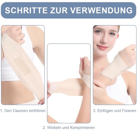 2 stuks polsbandages, zwart, verstelbare polssteun, bandage, polsbandage voor carpaal tunnel, artritis, fitness en dagelijks gebruik, ademend en pijnverlichtend — afbeelding 3