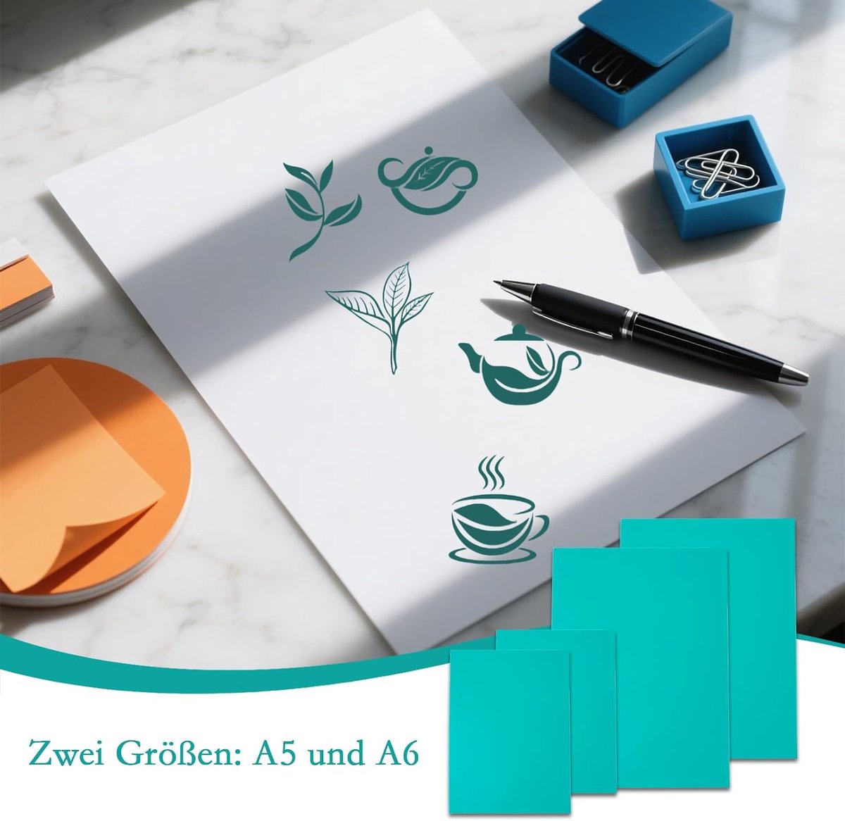 platen, set van 4 stuks, linoldruk, set van zacht rubber, linolplaten