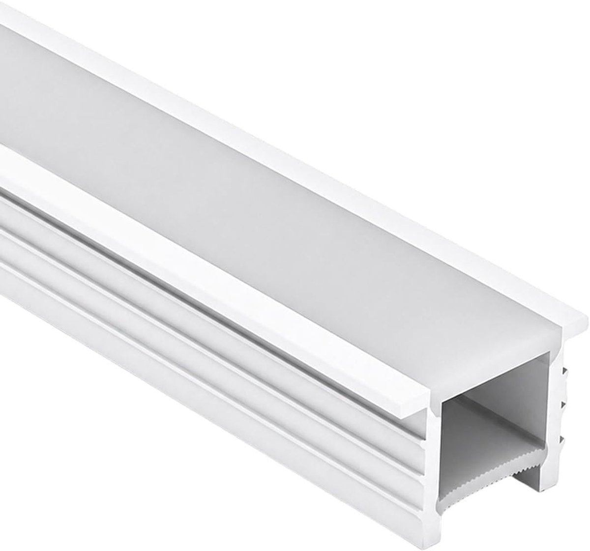 Flexibele LED Neon Strip 3m - Waterdichte Silicone Profiel voor Homogene Verlichting in Plafonds, Kasten en Geluidspanelen - Melkwit Design