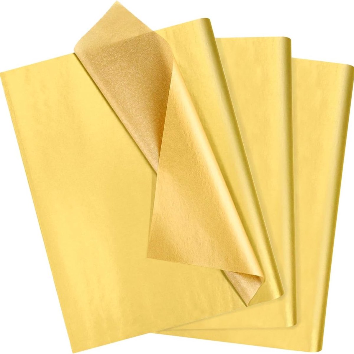 Zavio® Vloeipapier - Vliegerpapier - Goud