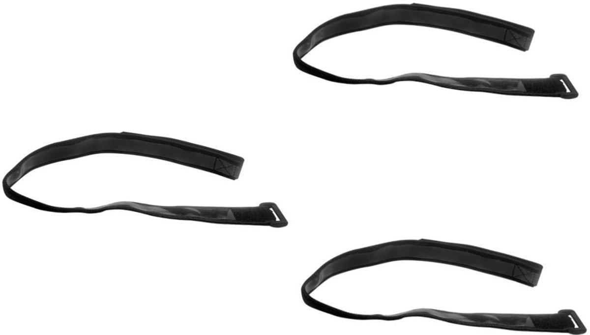 Fiets Wiel Riemen - Banden Bevestigers - Fiets Transport - Anti-slip Rubber - 660 cm - Zwart
