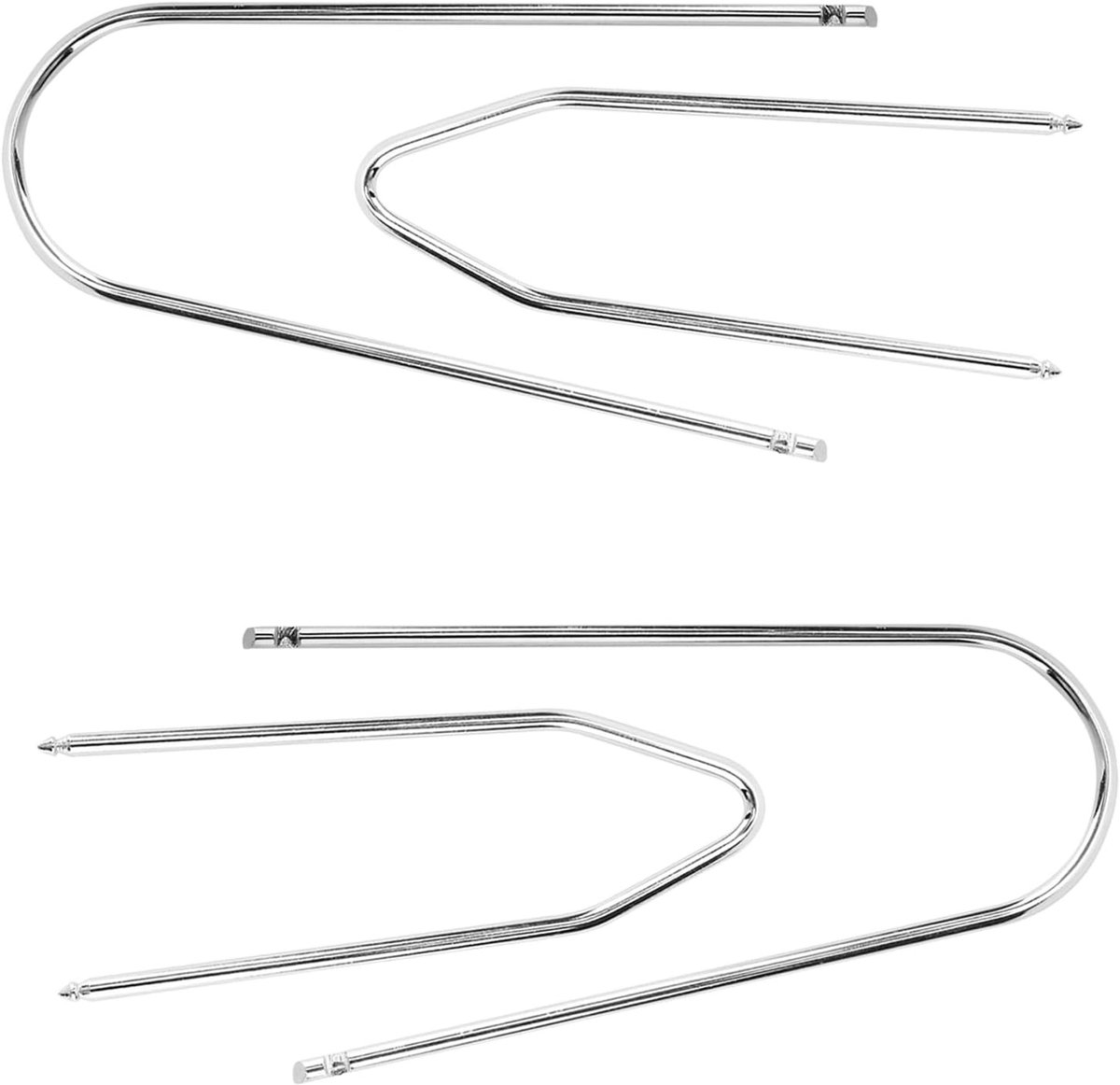 Professionele Radio Verwijdering Gereedschap Set - 4 Stuks U&V Vorm Sleutels voor Autoradio, DIN Ontgrendel Tools, Universele CD/DVD Speler Pins