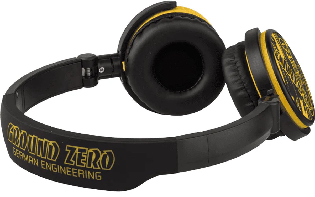 Ground Zero GZHP 40-oe Hoofdtelefoon / Folding Headphone / Heavy Duty Bass