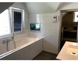 SplashVision® Waterdichte badkamer TV - ESI-32W Android LED Badkamer TV Wit