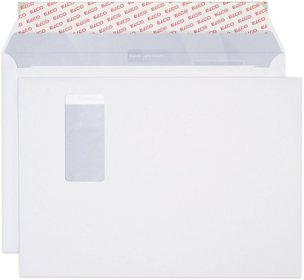 Elco envelop Premium C4 FSC 120 gram met venster rechts 500 stuks - EO-34892