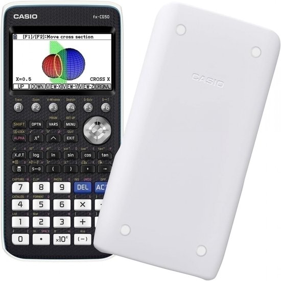 Casio fx-CG50 - Grafische rekenmachine - LCD kleurenscherm - Voorzien van Nederlandse examenstand