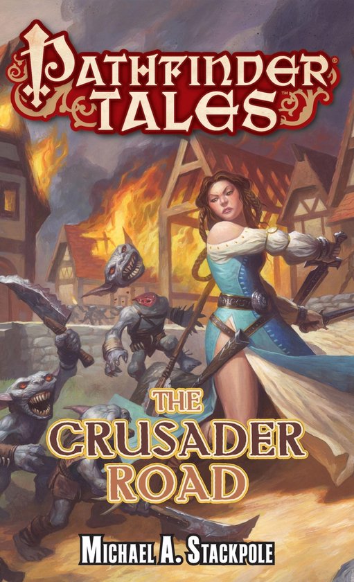 Pathfinder Fiction - Pathfinder Tales: The Crusader Road - cover