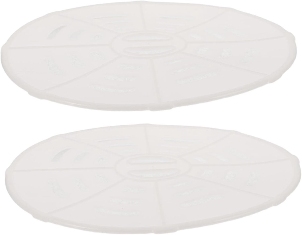 Droogtrommel Platen Droger Accessoires Kleding Drogen Flexibel en Praktisch 20 cm Wit
