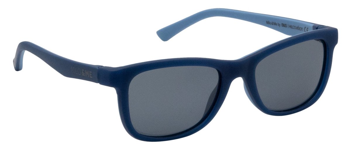 Milo & Me zonnebril Tatum | 6-9 jaar | donkerblauw/denim lichtblauw
