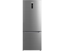Heinner HCNF-M435INVHXE++ Koelvriescombinatie 435 L – No Frost – InoxCool Technologie – LED Touch Display – Super Freezing – RVS – 5 Jaar Garantie