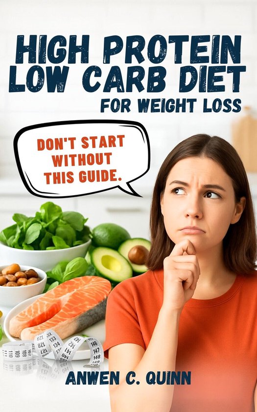 High Protein Low Carb Diet for Weight Loss - cover