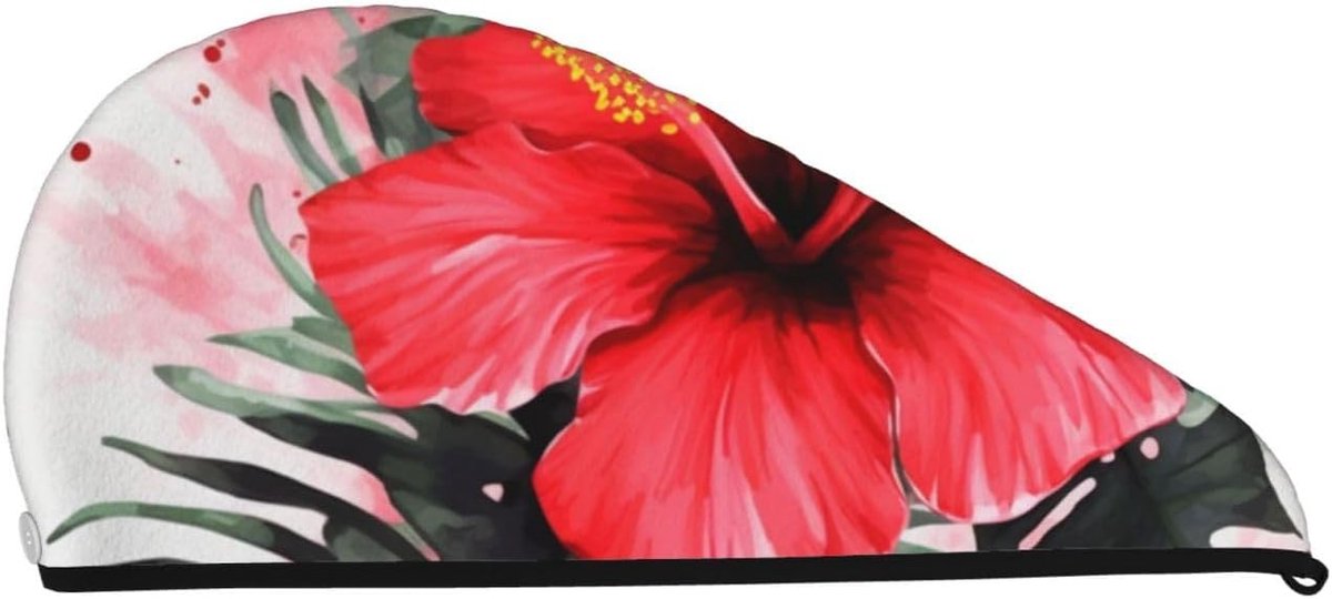 Haardrogende Cap - Haar Tulband - Haar Snel Drogen - Super Absorberend - 64x26 cm - Zwart