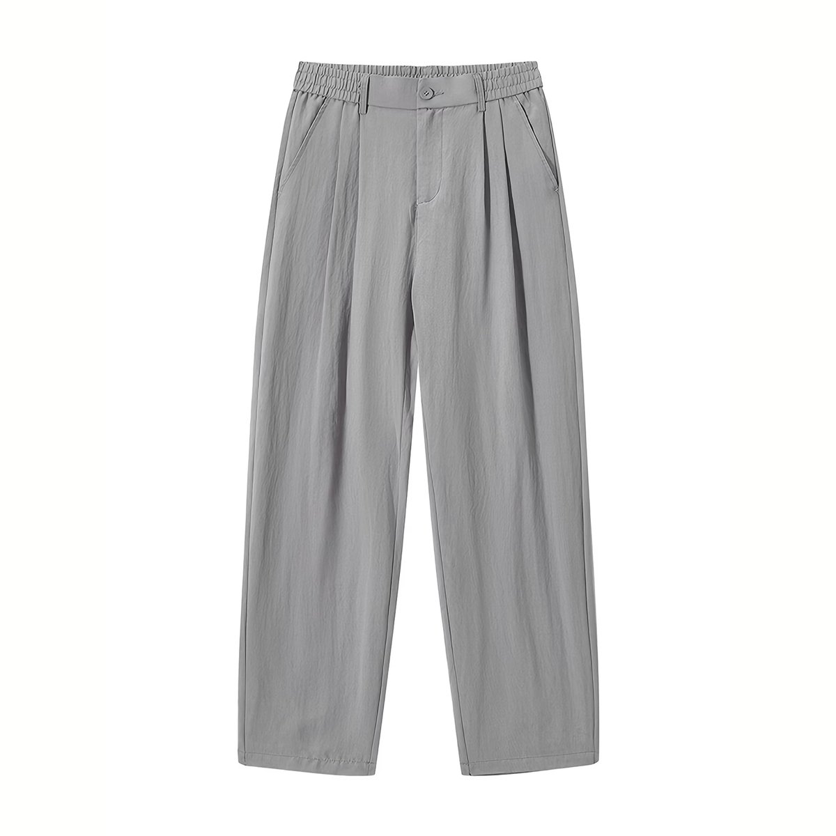 Currero Linnen Broek Heren - Zomerbroek - Volwassenen - Lange Broek - Pantalon - Strandbroek - Zomer - Ibiza Stijl - Grijs L