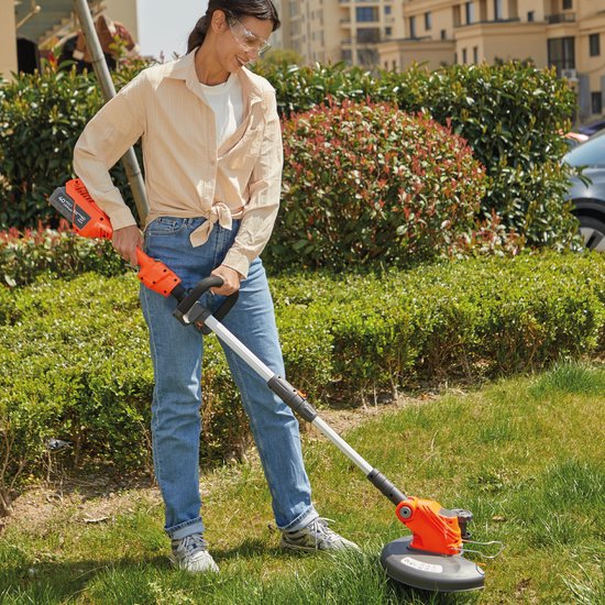 H-Ster Accu Grastrimmer Johan - Inclusief 4Ah Accu en snellader– Draadloze Kantentrimmer - Krachtige Tuintrimmer van H-Ster — afbeelding 2