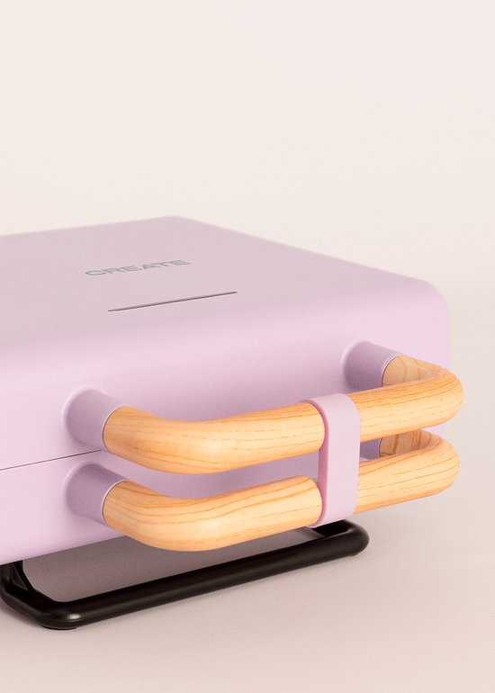 CREATE - Tosti-ijzer, grill en wafelijzer met verwisselbare platen - Dubbel - STONE STUDIO van CREATE — afbeelding 3