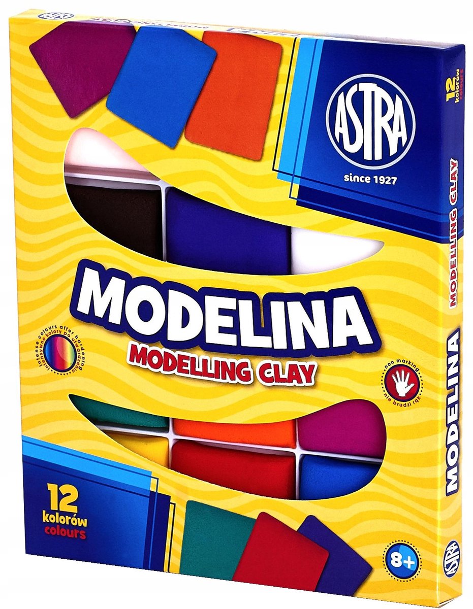 Astra Serie - Modelina - Hoge Kwaliteit - 12 Kleuren - Thermoplastisch