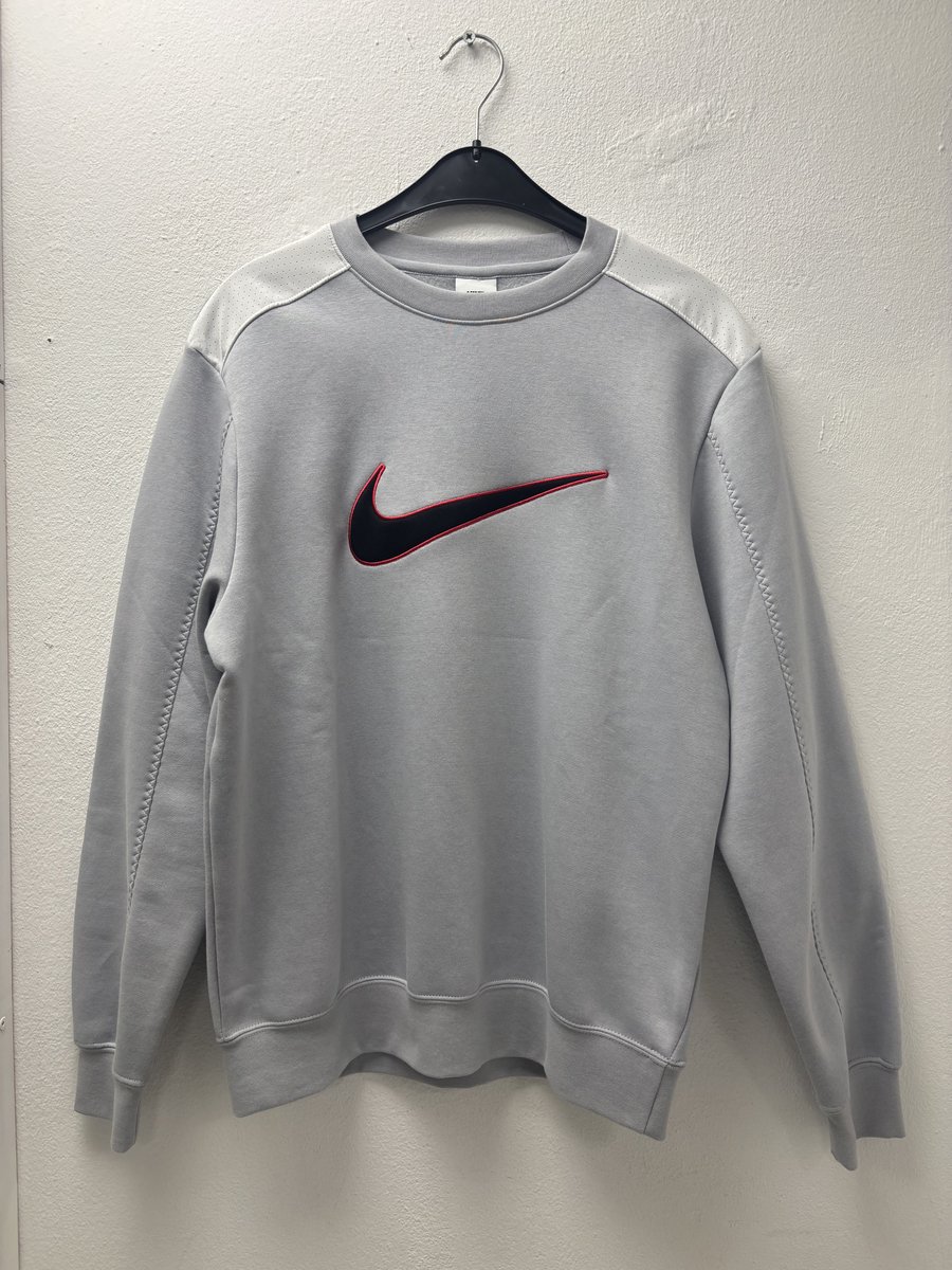 Nike Sportswear - Crewneck Fleece BB - (Grijs) - Maat XL