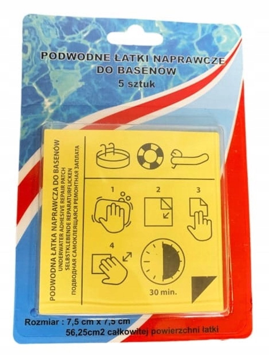 Profast - Reparatiedoek - Waterdicht - 5 stuks - Zelfklevend