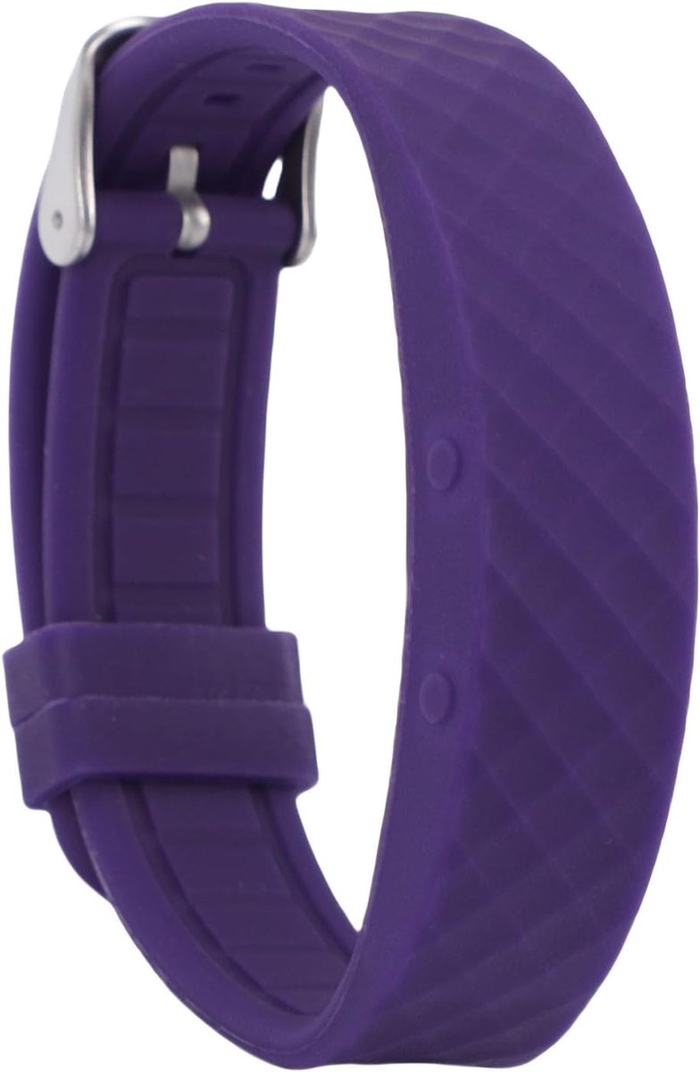 LED Staphorloge - Fitness Tracker - Activiteiten Monitoren - Automatische Slaapregistratie - 45 Dagen Batterij - Paars