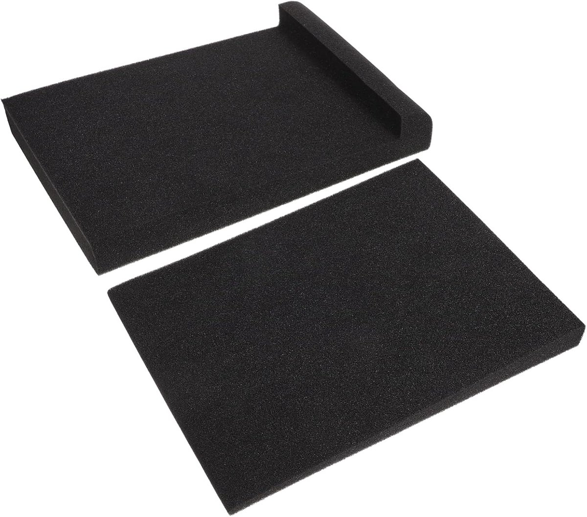 Geluidsisolerende Speaker Pads - Akoestische Matten - Heldere Audio Creëren - Trillingsdempend Schuim - 30x20x4.5cm - Zwart