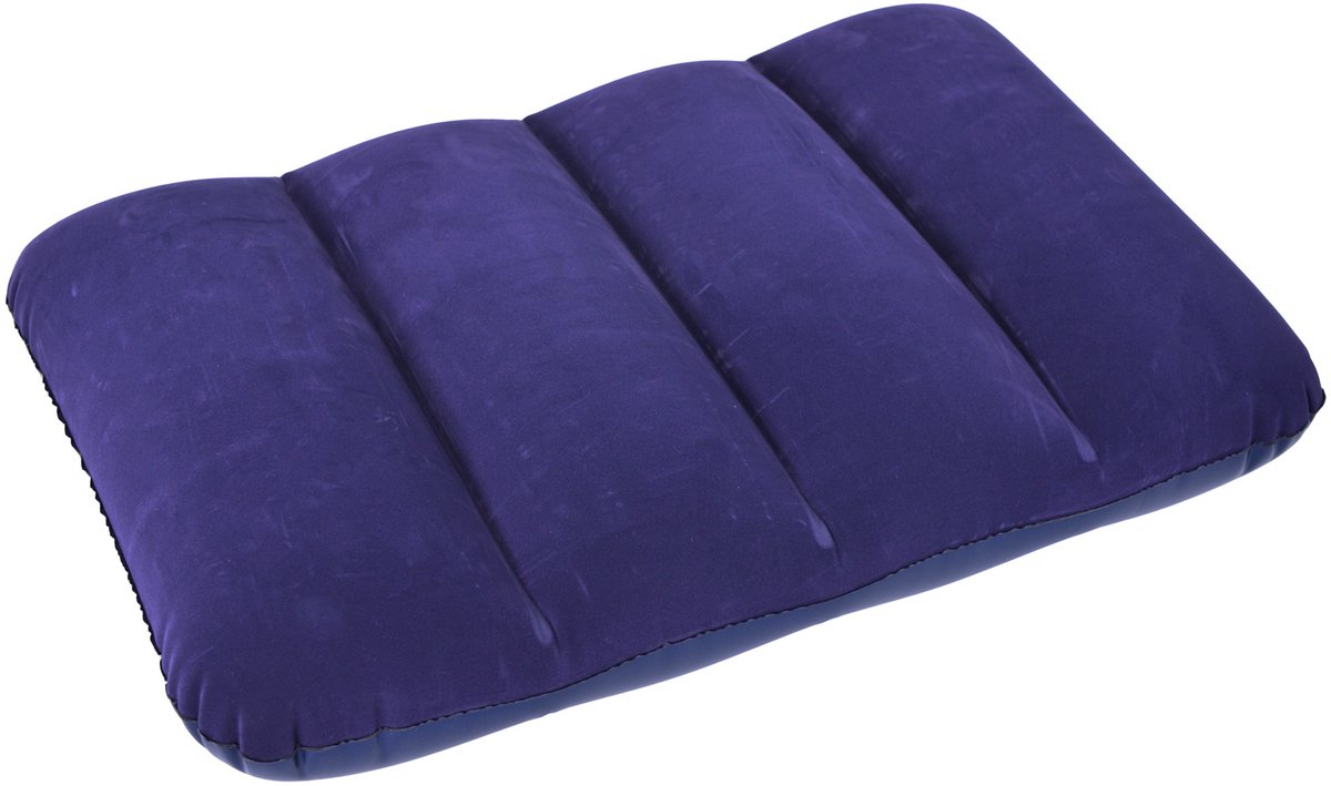 Avenli Flocked Air Pillow - Hoofdkussen - Opblaasbaar - Kamperen - 53X37CM