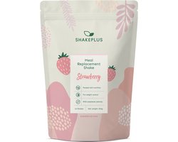 Shakeplus Maaltijdvervanger Shake - Afvallen met Shakes - 14 Shakes - Aardbei