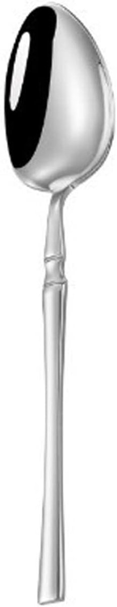 Soeplepel Set - Tafel Lepels - Dagelijks Gebruik - Vaatwasserbestendig - 4 Stuks 19.8cm - Zilver