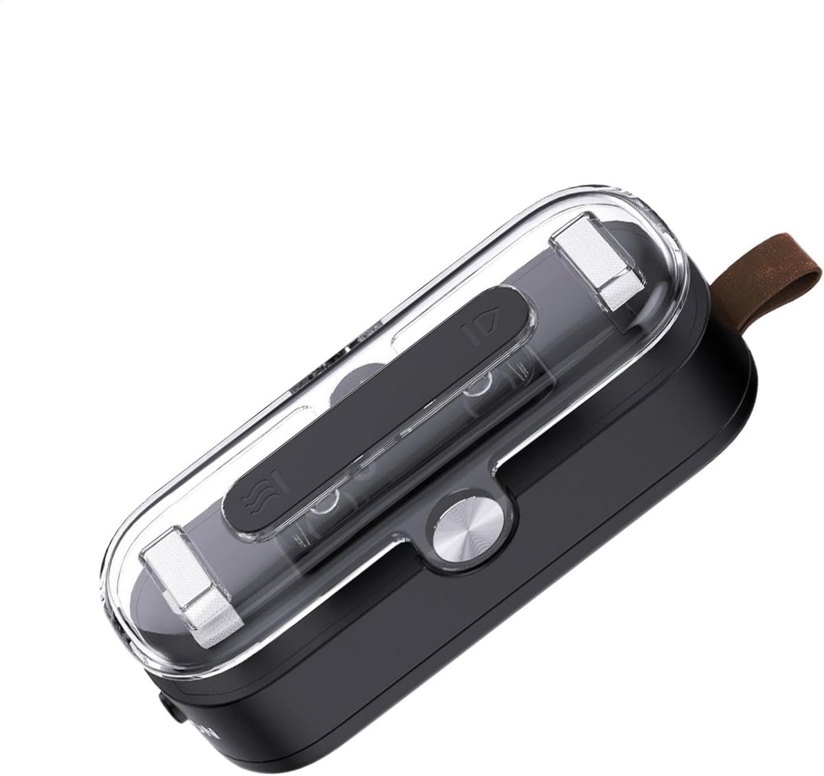 Zak Sealer - Bag Sealer - Voedsel Vers Houden - Draagbaar Batterij-Aangedreven - 10 cm - Zwart