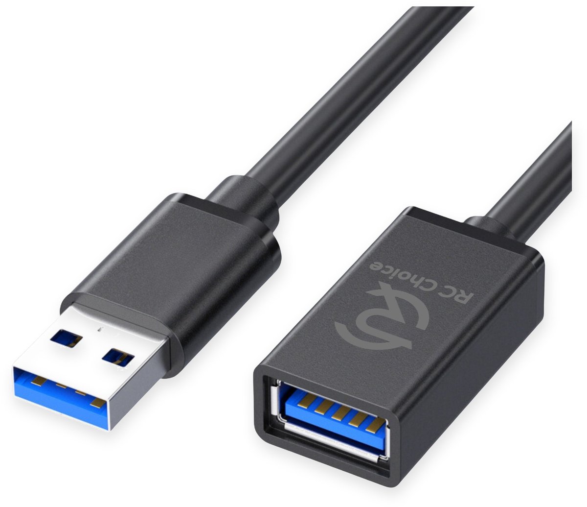 USB 3.0 Verlengkabel - 5Gbps - USB Male naar USB Female - 2 Meter