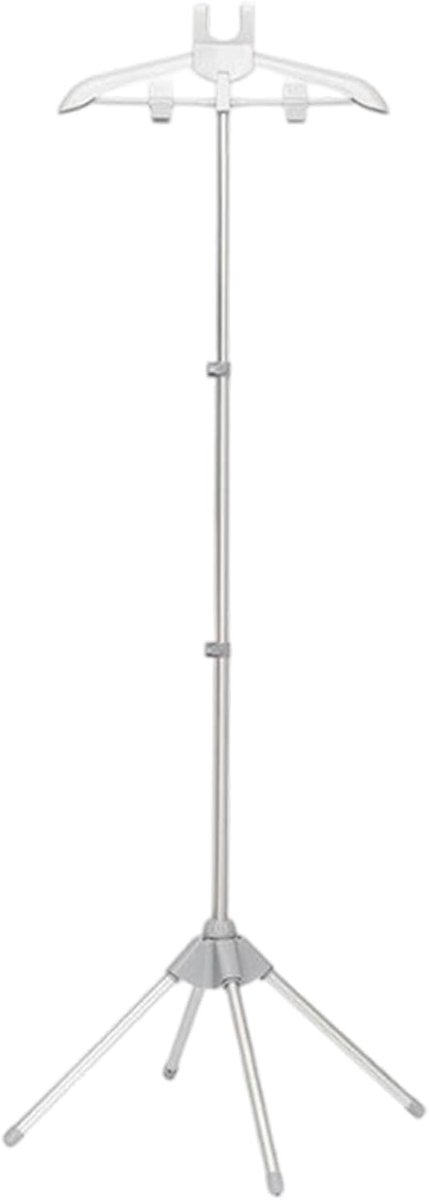 Telescopisch Wasrek - Strijkstandaard Kleding - Kleding Verzorgen - Verstelbare Hoogte - 160 cm - Grijs