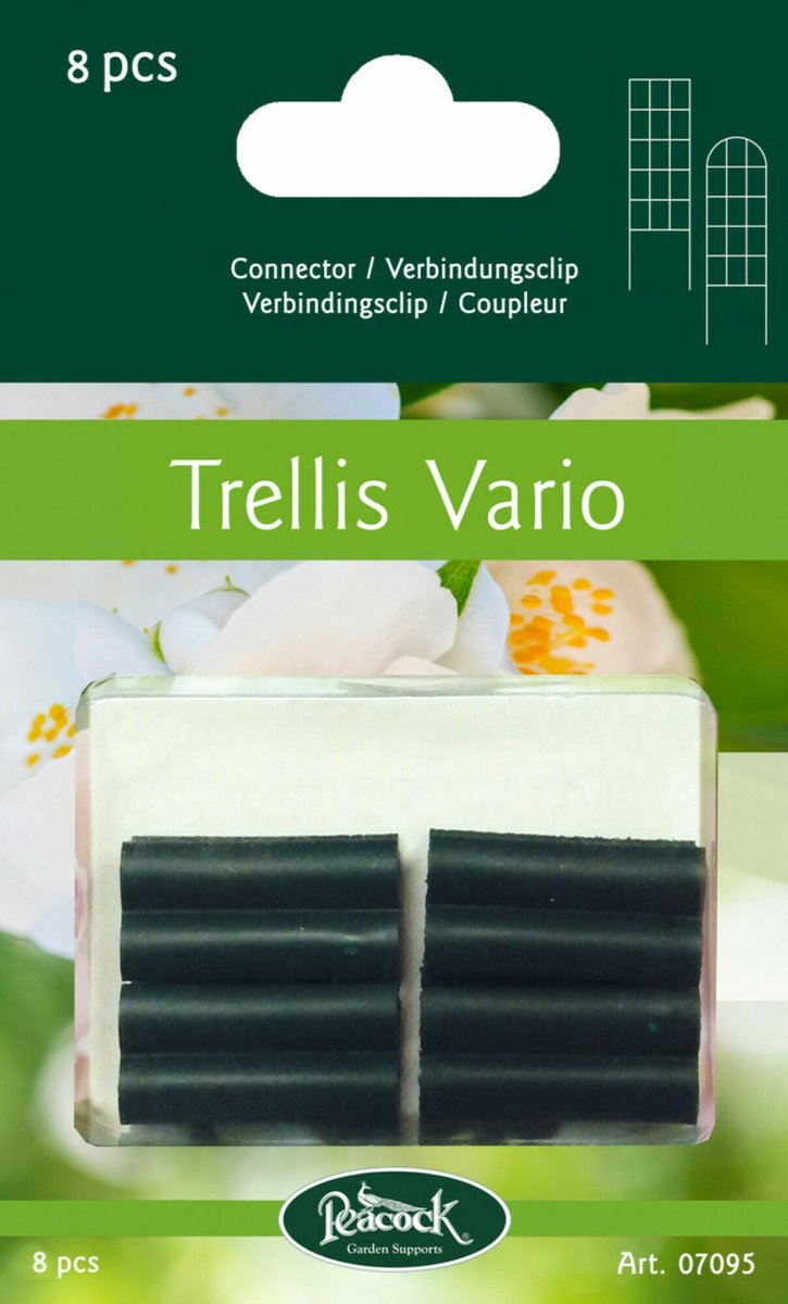 Verbindingsclips trellis Vario - set van 8 stuks