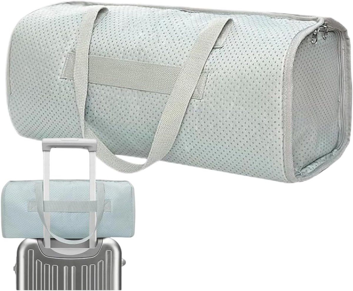 Vliegtuig Bed Peuter - Stoelverlenger Kinderen - Reizen Comfort - Snel Opbouwbaar - 76.2x43.2x2.5cm - Blauw