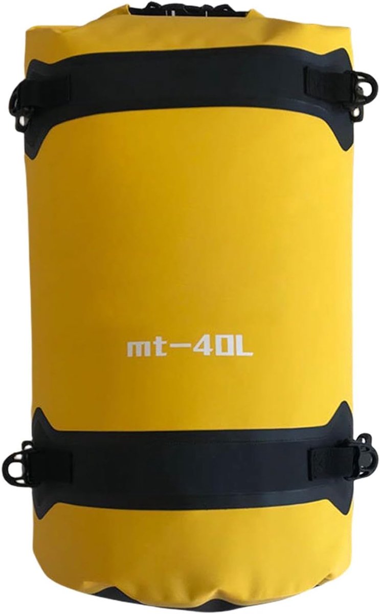 Bagagedrager Tas - Motorfiets Organizer - Reizen Buiten - Waterdicht PVC - 40 Liter - Geel