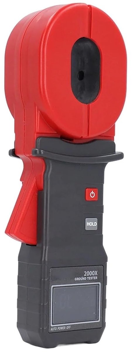 Digitale Weerstandsmeter - Aardetester - Installatie Controle - Innovatief Pincodevrij Testen - 0.01-500 Ohm - Zwart