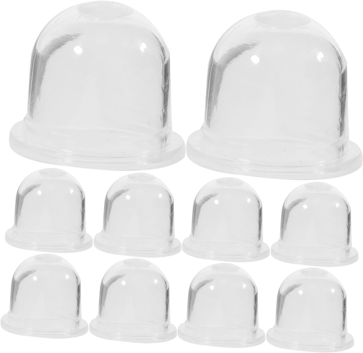 Olie Cups - Carburateur Bollen - Motor Onderhoud - Duurzaam Plastic - 10 Stuks - Transparant
