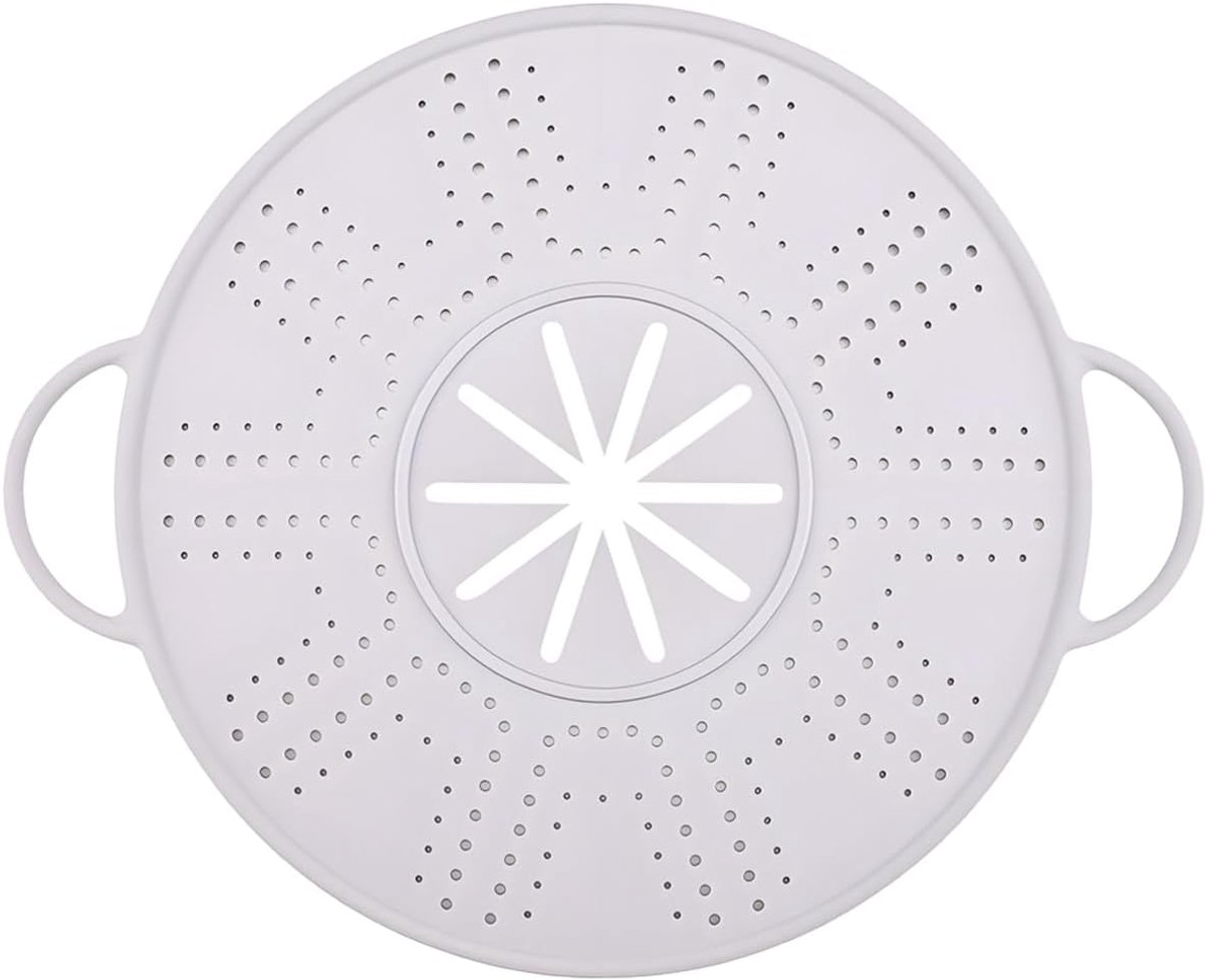 Siliconen Spatscherm - Keuken Beschermer - Schoon Koken - Opvouwbaar Hittebestendig - 34x27cm - Paars