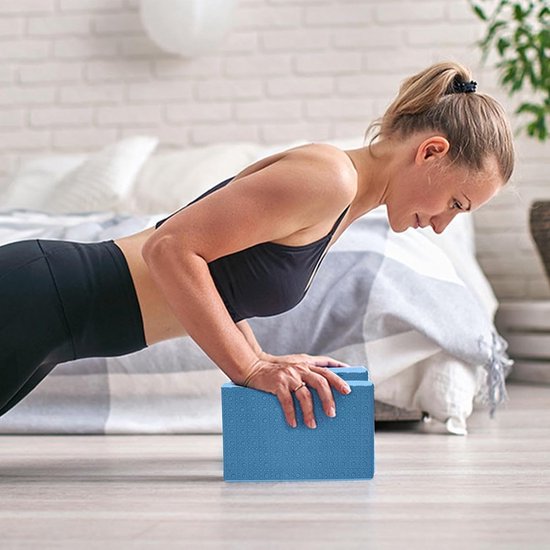 Yogablok Schuimblok - Pilates Hulpmiddel - Balans Training - Antislip Afwerking - 23 x 15 x 6 cm - Niet gespecificeerd — afbeelding 5