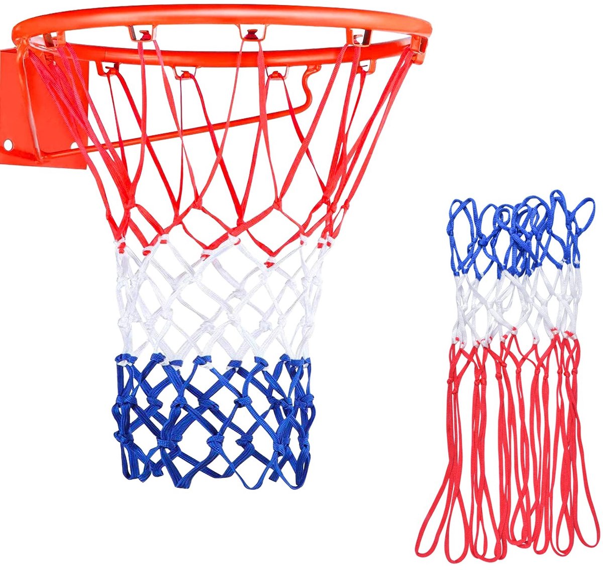 SolidKeus - Set van 2 Professionele Basketball Netten voor Standaard Baskets
