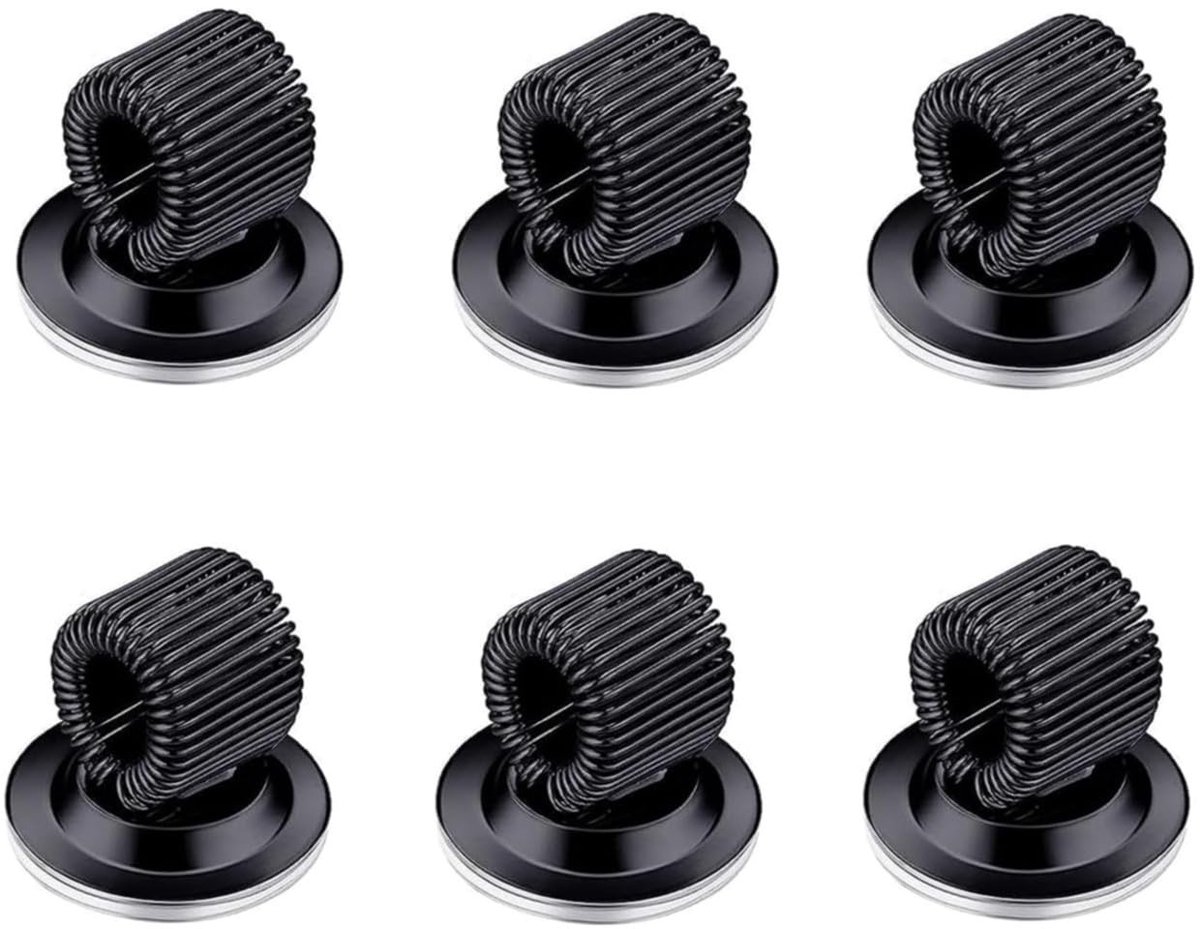 SolidKeus - Zelfklevende Pennenhouder Clips, Set van 6