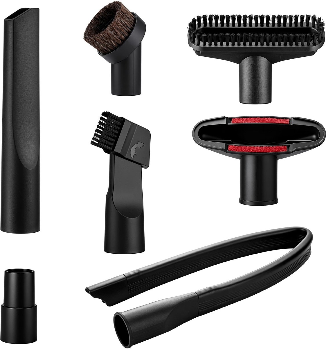 SolidKeus - Set van 7 Universele Stofzuigeraccessoires