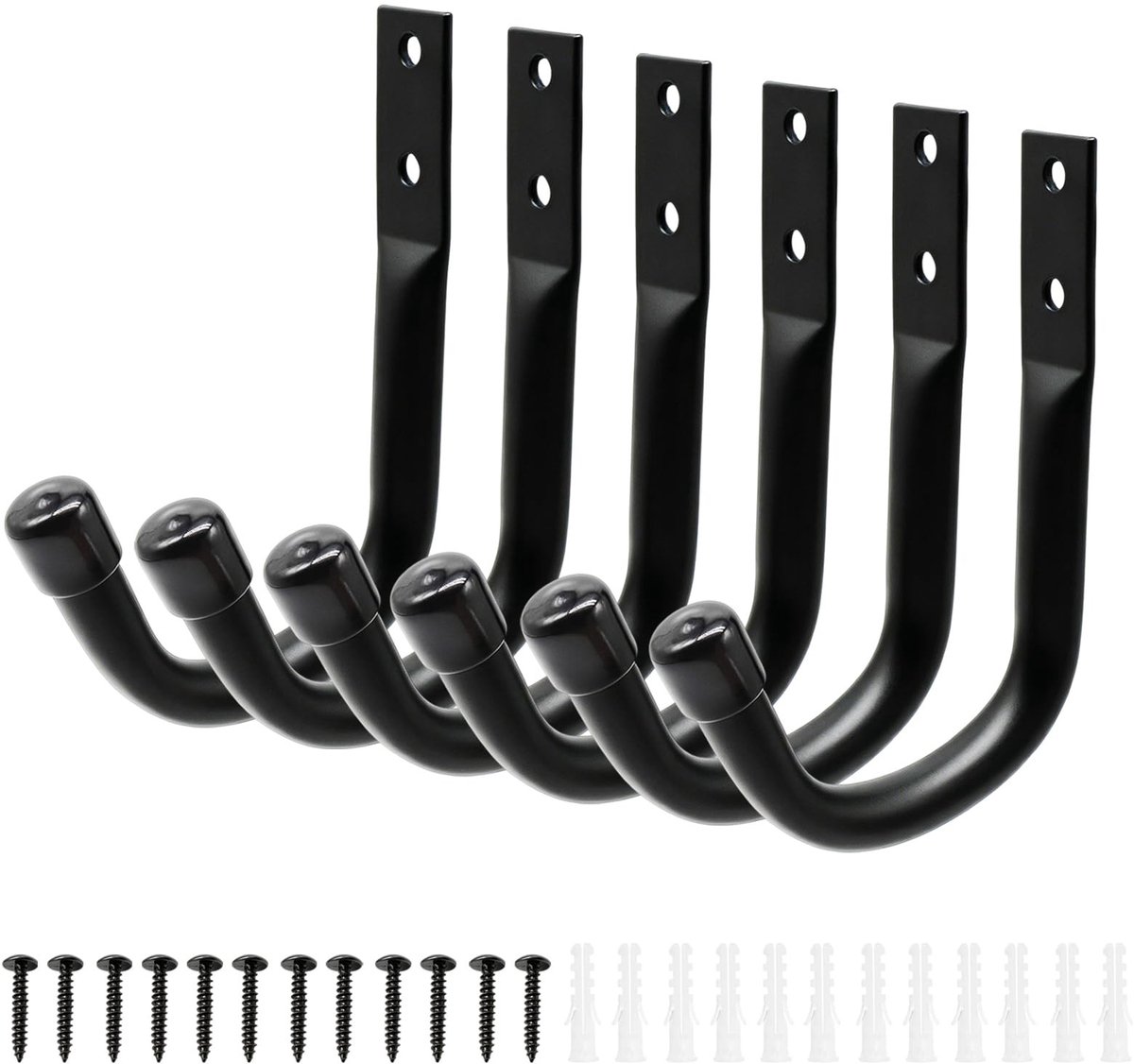 SolidKeus - 6 Stuks Heavy Duty Muurhaken voor Ophangen