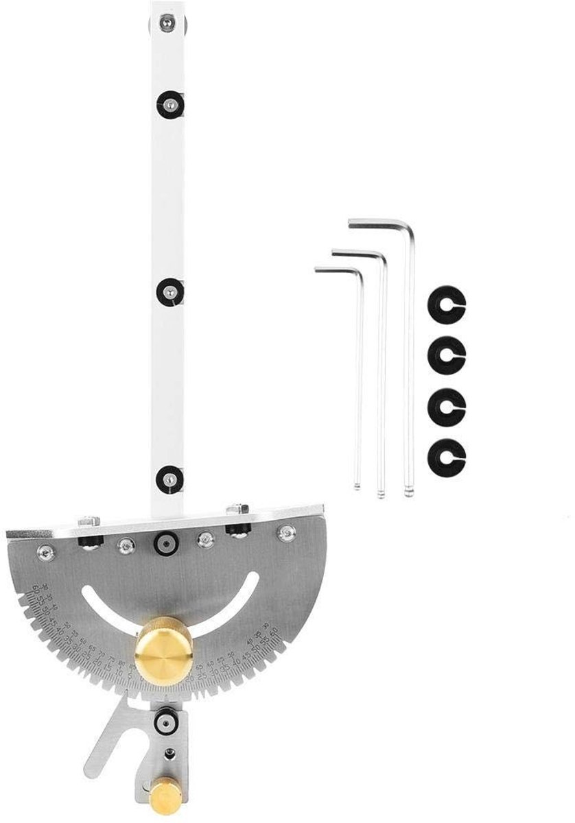 SolidKeus - Precisie Miter Gauge met Messing Handgreep voor Tafelzaag