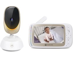 Babyfoon Motorola VM85 Connect monitor 5" Wi-fi wit
